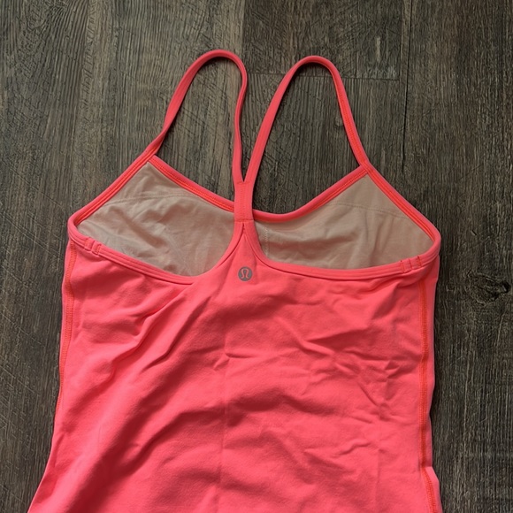 Pink coral Lululemon tank top - Picture 2 of 3